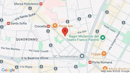 Apartments for rent i Milano Zona 1 - Centro storico - kort over placeringen