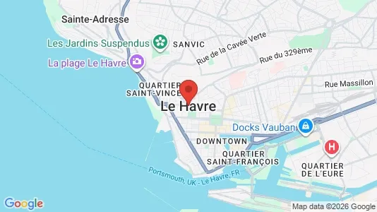 Apartments for rent in Le Havre - Photo from Google Street View