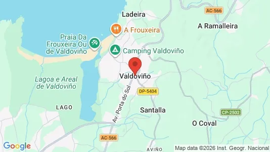 Apartments for rent i Valdoviño - kort over placeringen
