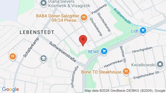 Apartments for rent i Salzgitter - kort over placeringen