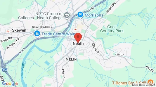 Rooms for rent in Neath - West Glamorgan - Photo from Google Street View
