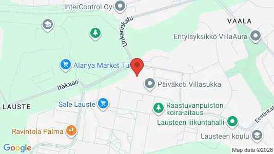 Apartments for rent i Turku - kort over placeringen