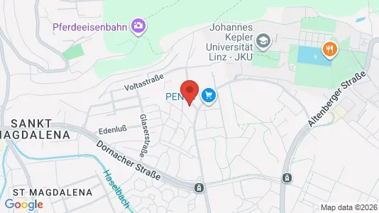 Apartments for rent i Linz - kort over placeringen