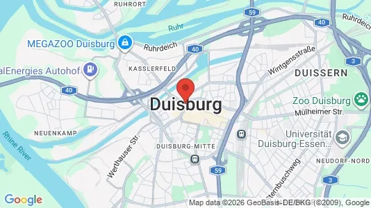 Apartments for rent in Duisburg - Photo from Google Street View