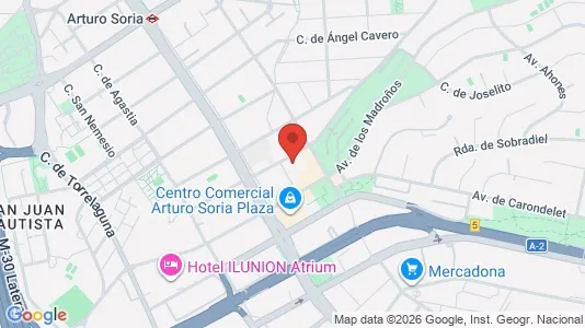 Apartments for rent i Madrid Centro - kort over placeringen