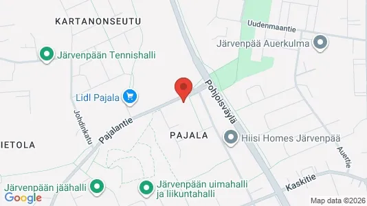 Apartments for rent i Järvenpää - kort over placeringen