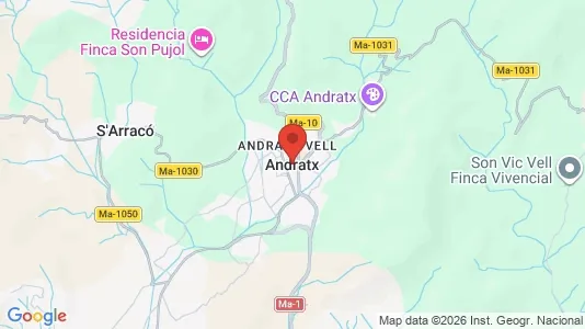Apartments for rent in Andratx - Photo from Google Street View