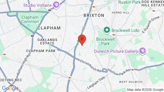 Apartments for rent in London SW2 - Photo from Google Street View