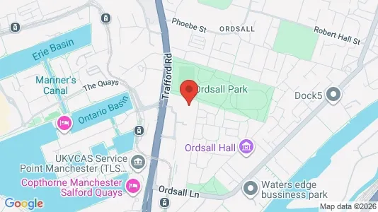 Apartments for rent i Salford - Lancashire - kort over placeringen