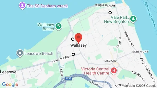 Apartments for rent in Wallasey - Merseyside - Photo from Google Street View
