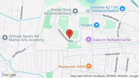 Apartments for rent i Mecklenburgische Seenplatte - kort over placeringen