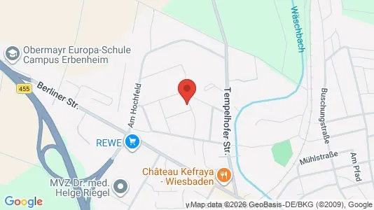 Apartments for rent in Wiesbaden - Photo from Google Street View