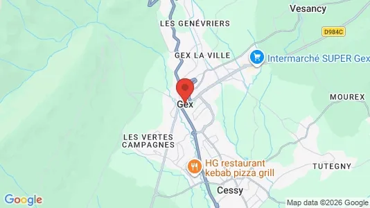 Houses for rent in Gex - Photo from Google Street View