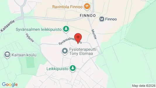 Apartments for rent i Espoo - kort over placeringen