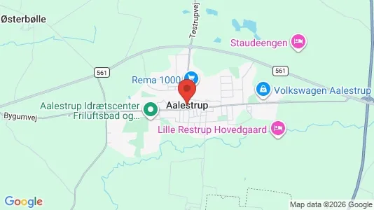 Apartments for rent in Aalestrup - Photo from Google Street View