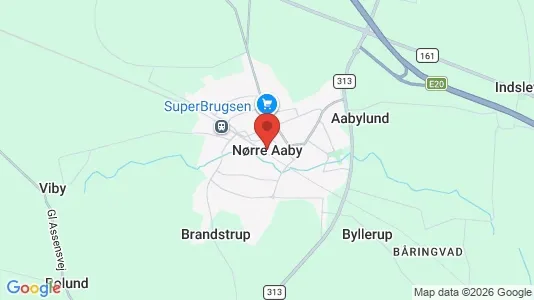 Apartments for rent in Nørre Aaby - Photo from Google Street View