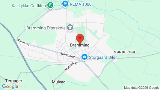 Apartments for rent in Bramming - Photo from Google Street View