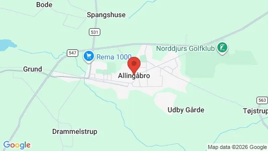 Apartments for rent in Allingåbro - Photo from Google Street View