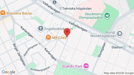 Apartments for rent i Östermalm - kort over placeringen
