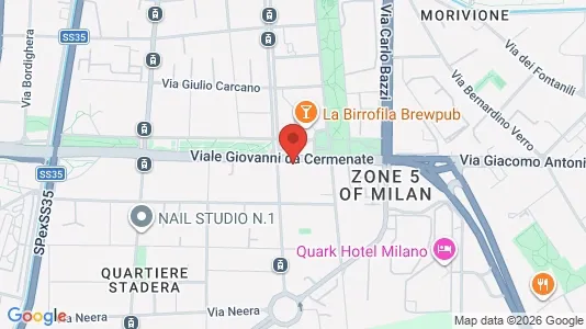 Apartments for rent i Milano Zona 5 - Vigentino, Chiaravalle, Gratosoglio - kort over placeringen