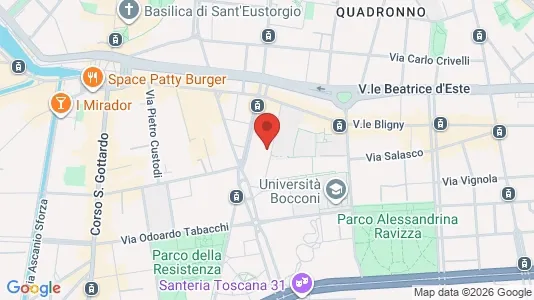 Rooms for rent i Milano Zona 5 - Vigentino, Chiaravalle, Gratosoglio - kort over placeringen