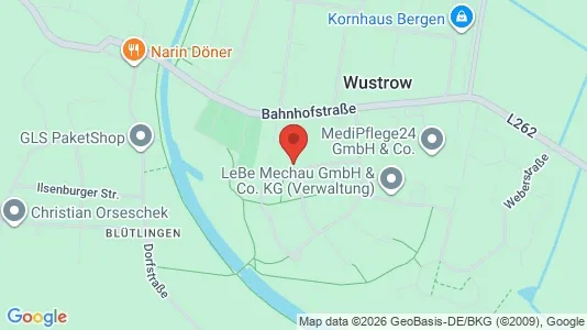 Apartments for rent i Lüchow-Dannenberg - kort over placeringen
