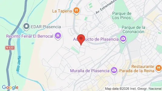 Apartments for rent in Plasencia - Photo from Google Street View