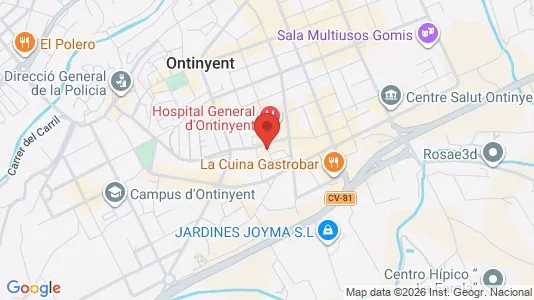 Apartments for rent in Ontinyent - Photo from Google Street View