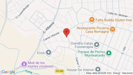 Apartments for rent in L'Eliana - Photo from Google Street View