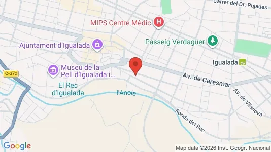 Apartments for rent in Igualada - Photo from Google Street View