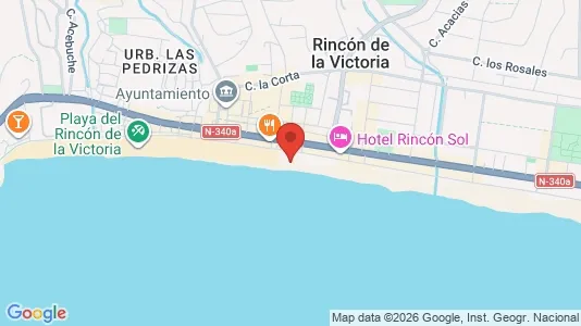 Apartments for rent i Rincón de la Victoria - kort over placeringen