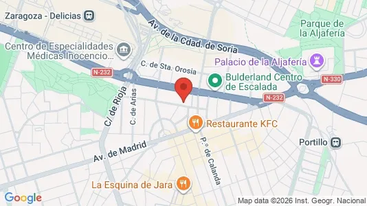 Apartments for rent in Zaragoza - Photo from Google Street View
