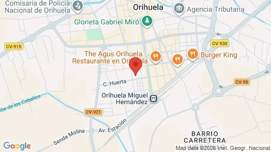 Apartments for rent in Orihuela - Photo from Google Street View