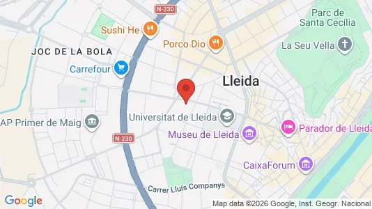 Apartments for rent in Lleida - Photo from Google Street View