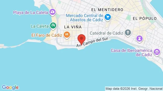 Apartments for rent in Cádiz - Photo from Google Street View