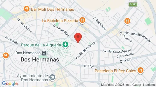 Apartments for rent in Dos Hermanas - Photo from Google Street View