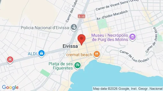 Apartments for rent in Eivissa - Photo from Google Street View
