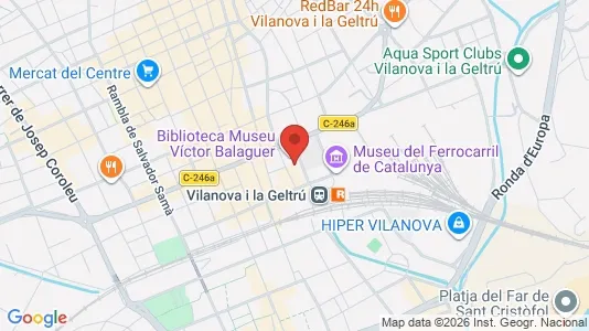 Apartments for rent in Vilanova i la Geltrú - Photo from Google Street View