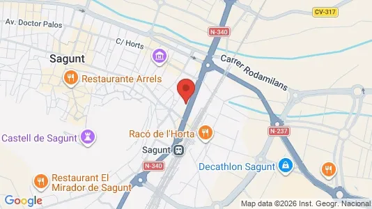 Apartments for rent in Sagunto/Sagunt - Photo from Google Street View