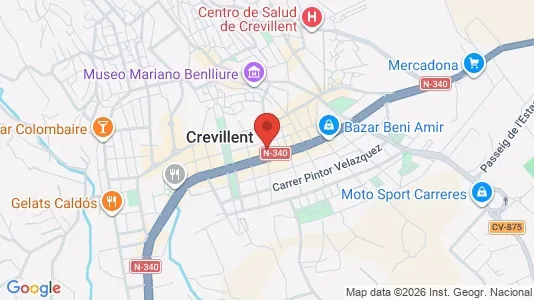 Apartments for rent in Crevillent - Photo from Google Street View