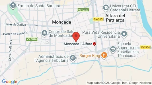 Apartments for rent in Moncada - Photo from Google Street View
