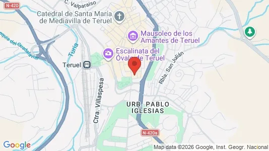 Apartments for rent in Teruel - Photo from Google Street View