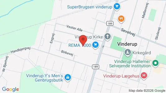 Apartments for rent in Vinderup - Photo from Google Street View