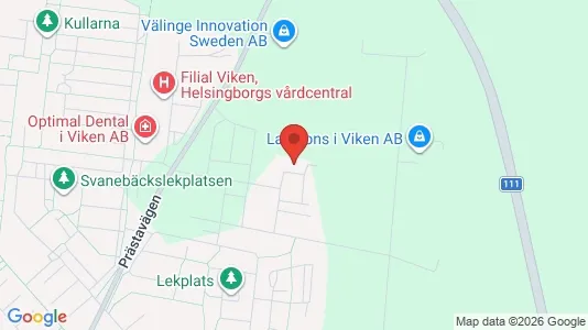 Apartments for rent i Höganäs - kort over placeringen