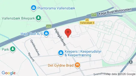 Apartments for rent i Vallensbæk Strand - kort over placeringen