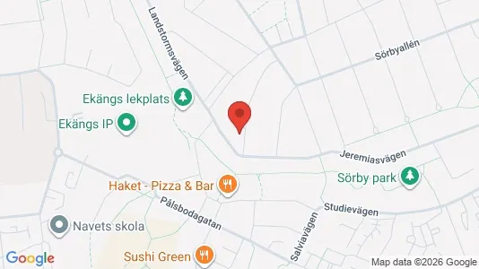 Apartments for rent i Örebro - kort over placeringen