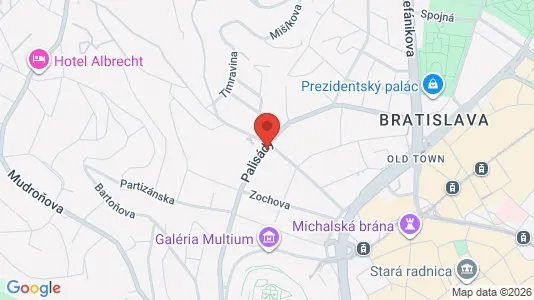 Apartments for rent in Bratislava Staré Mesto - Photo from Google Street View