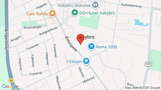 Apartments for rent in Aabybro - Photo from Google Street View