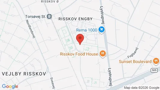 Apartments for rent in Risskov - Photo from Google Street View