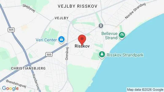 Apartments for rent i Risskov - kort over placeringen